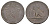 Бельгия 10 сантимов 1832 Леопольд I (1832-1865) KM 2 медь 603-1425