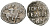 ВЕЛИКОЕ КНЯЖЕСТВО МОСКОВСКОЕ ДЕНГА 1535-1547 ИВАН IV ВАСИЛЬЕВИЧ, МОСКОВСКИЙ МОНЕТНЫЙ ДВОР, 0,34 ГР ГиК №48 серебро 262-655