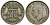 Великобритания 6 пенсов 1948 Георг VI (1936-1952) KM 862, Spink 4105 медно-никель 4174-222