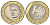 Бразилия 1 реал 1998 KM 652 биметалл UNC 4127-1623