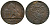 БЕЛЬГИЯ 2 САНТИМА 1863 BELGES KM 4.2 медь 4364-4431