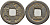 КИТАЙ 1 КЭШ BOO-CLOWAN (PEKING), HU-PU BOARD OF REVENUE бронза 3856-532