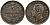 ИТАЛИЯ 5 ЧЕНТЕЗИМО 1861 М, ВИКТОР ИМАНУИЛ II KM 3.2 медь 28-837