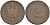 Германия 2 пфеннига 1875 C, старогербовка KM 2, J. 2 медь 4575-637