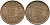 Британская Индия 1/4 анна 1942 Георг VI (1937-1952) KM 531 бронза aUNC 179-956