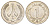 Алжир 1 динар 1987 25 лет Независимости KM 117 медно-никель UNC 4619-122
