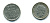 Нидерланды 10 центов 1948 Вильгельмина (1895-1948) KM 177 никель 54-1134