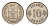 Исландия 10 эйре 1967 KM 10 медно-никель aUNC 4696-267
