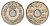 Фиджи 1 пенни 1959 Елизавета II (1952-2022) KM 21 медно-никель aUNC 4671-357