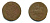 РОССИЯ 1 КОПЕЙКА 1759 медь 61-337