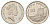 Гибралтар 10 пенсов 1991 KM 23.1 медно-никель UNC 4666-325