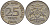 Тринидад и Тобаго 25 центов 1966 герб KM 4 медно-никель 4396-635