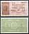 Италия 1 лира 1944 подписи Di Cristina, Cavallaro, Parisi Pick 29 c, Grapanzano BS 8  бумага  aUNC 8614-6-4-2