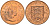 Джерси 1/12 шиллинга 1964 Елизавета II (1952-2022) KM 21 бронза aUNC 4367-244