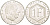 ФРАНЦИЯ 1 ФРАНК 1988 ШАРЛЬ ДЕ ГОЛЬ, 30 ЛЕТ РЕСПУБЛИКЕ (1958-1988) KM 963, LE FRANC 227.2 никель 4519-837
