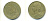 ФРАНЦИЯ 20 САНТИМОВ 1968 ТИП MARIANNE KM 930, LE FRANC 156.8 алюминиевая бронза 86-1736