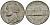 США 5 центов 1996 Джефферсон KM A192 медно-никель 4135-455