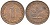 ФРГ 1 пфенниг 1969 F KM 105, J.380 сталь плакированная медью 4174-618