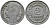 Франция 2 франка 1950 В KM 886а.2, Le Franc 269.17 алюминий 98-656