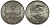 Франция 100 франков 1984 50 лет со дня смерти Марии Кюри KM 955 серебро UNC 413-2942