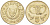 Кипр 5 центов 1994 KM 55.3 никель латунь UNC 4618-318
