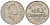 Канада 5 центов 1994 Елизавета II (1952-2022), бобер KM 182 медно-никель UNC 4385-825