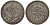 Османская Империя (Египет) 2 гирша 1293 (1885) Абдул-Хамид II, год 11 KM 293 серебро 1521-123