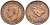 Великобритания 1 фартинг 1939 Георг VI (1936-1952) KM 843, Spink 4116 бронза 4571-322