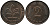 ФРГ 2 пфеннига 1972 J KM 106а, J.381а сталь плакированная медью 99-214