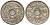 Франция 5 сантимов 1921 KM 875 медно-никель 4164-257