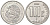 Мексика 10 сентаво 2002 M KM 547 нержавеющая сталь 4598-536