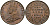 Британская Индия 1/4 анна 1936 Георг V (1910-1936) KM 512 бронза UNC 94-234