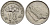Малайзия 10 сенов 1991 цветок KM 51 медно-никель 4383-439