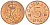 Дания 5 эре 1973 S; B, Маргрете II (1972-2024) KM 859.1 железо плакированная медью aUNC 3955-616