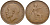 Великобритания 1 пенни 1922 Георг V (1910-1936) KM 810, Spink 4051 бронза 115-223