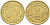 ФРАНЦИЯ 2 ФРАНКА 1940 ТИП MORLON KM 886, LE FRANC 268.13 алюминиевая бронза 180-525