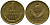 СССР 1 КОПЕЙКА 1988 ЛМД KM 126a, Федорин 175 латунь 218-531