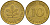 ФРГ 10 пфеннигов 1992 F J. 383, KM 108 сталь плакированная латунью    4603-642