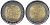Перу 2 новых соля 2007 LIMA KM 313 биметалл UNC 4605-135