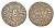 Киликийская Армения трам 1226-1271 Хетум I и царица Забель, держат крест/лев с патриаршим крестом  серебро    1516-424