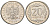 Польша 20 грошей 2014 MW KM 280 медно-никель UNC 4383-133