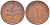 ФРГ 1 ПФЕННИГ 1982 J KM 105, J. 380 сталь плакированная медью 116-359