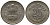 Индия 25 пайс 1974 ромб - Бомбей KM 49.1 медно-никель 4181-1259