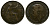 Великобритания 1 пенни 1917 Георг V (1910-1936) КМ 810, Spink 4051 бронза 4364-4342