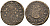 ФРАНЦИЯ ДВОЙНОЙ ТОРНУА 1632 ЛУИ XII (1610-1643) KM 72 медь 46-753