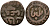 Индия, Делийский султанат 2 гани 1266-1287 AD Ghiyath al-Din Balban (1266-1287) биллон 4189-257