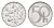 Чехия 50 геллеров 2001 KM 3 алюминий UNC 4651-557