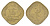 Пакистан 5 пайс 1961 FIVE PAISA KM 18 никель латунь 4649-313