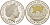 Джерси 5 фунтов 2000 миллениум, позолота KM 109 серебро PROOF 11-091-25