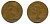 Великобритания 1 пенни 1963 Елизавета II (1952-2022) KM 897, Spink 4157 бронза 57-541